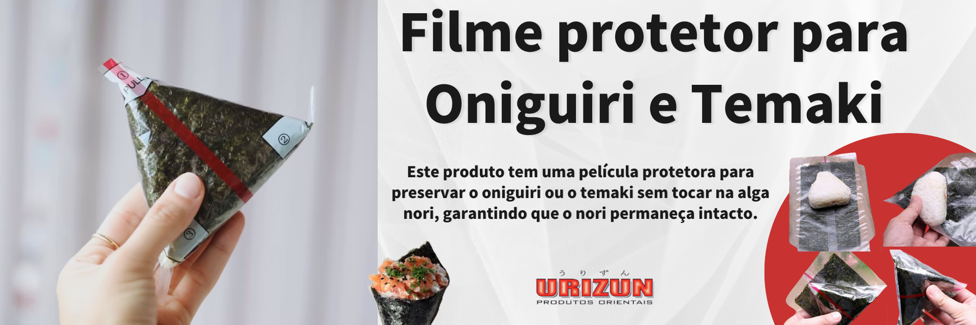 Filem protetor para Oniguiri