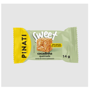 PINATI SWEET COCADINHA QUEIMADA 14G