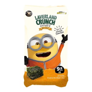 LAVERLAND MINIONS SNACK NORI SEA SALT 40,5G