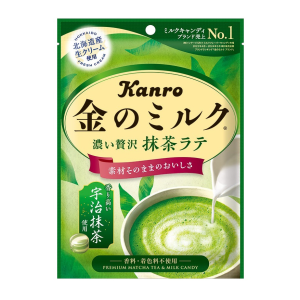 KANRO KIN NO MILK MATCHA LATTE CANDY 61G