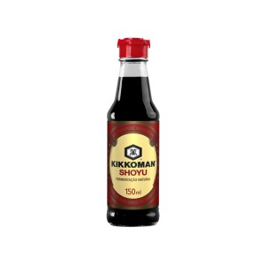 KIKKOMAN SHOYU 150ML (FERMENTAÇÃO NATURAL) BR