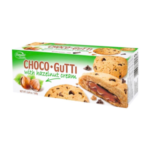 BOGUTTI COOKIES C/ GOTAS DE CHOCO SABOR AVELA 160G