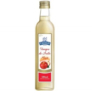 CASTELO VINAGRE DE FRUTA MAÇA 500ML