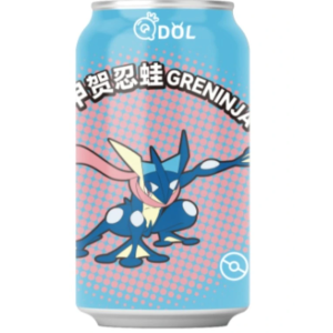 QDOL GRENINJA AGUA C/ GAS SABOR MACA E GENGIBRE 330ML