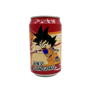 OCEAN BOMB DRAGON BALL SON GOKU REFRIGERANTE SABOR FRAMBOESA 330ML