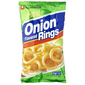 SALGADINHO ONION RINGS NONGSHIM 90G