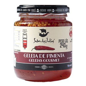 SABOR DAS INDIAS GELEIA DE PIMENTA 240G