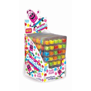 DANCLETS CHICLETE SABOR TUTTI-FRUTTI 13,5G