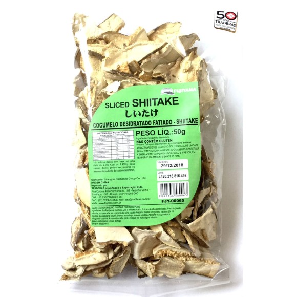 Shitake Cogumelo Desidratado Inteiro Gw 100g