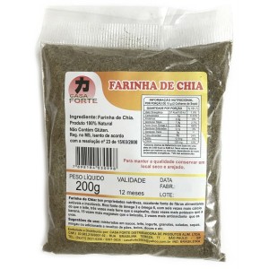  FARINHA DE CHIA 200G CASA FORTE