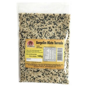 GERGELIM MISTO TORRADO 100G CASA FORTE