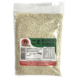 GERGELIM SEM CASCA 100G CASA FORTE