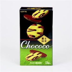 LOTTE BISCOITO CHOCOCO COM MATCHÁ 98,6G
