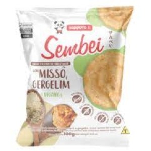SAPPORO SEMBEI SALGADO C/ MISSO E GERGELIM 100G