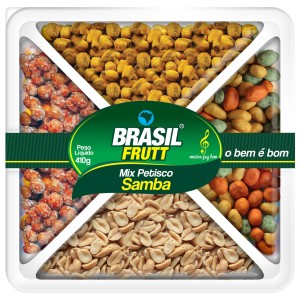 BRASIL FRUTT PETISCO MIX SAMBA 410G