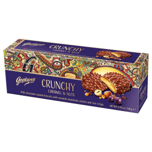 GOPLANA CRUNCHY CARAMELO & NUTS 140G