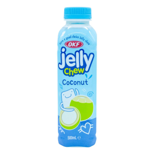 OKF REFRESCO JELLY CHEW SABOR COCO 500ML