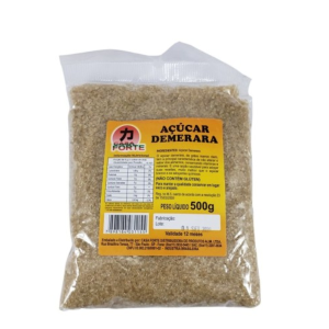 AÇUCAR DEMERARA 500G CASA FORTE