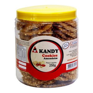 COOKIES COM AMENDOIM KANDY 250G