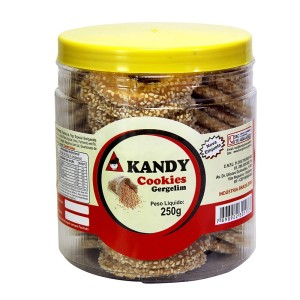 COOKIES COM GERGELIM KANDY 250G