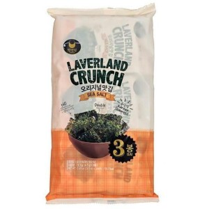 LAVERLAND SNACK NORI SEA SALT 13,5G