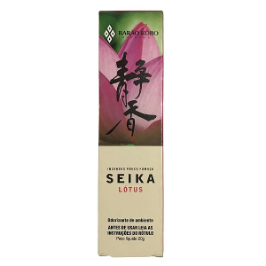 INCENSO SEIKA LOTUS 20G BARAO KOBO