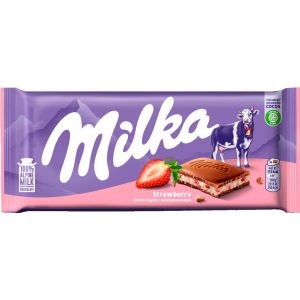 MILKA CHOCOLATE MORANGO YOGURT 100G