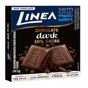 LINEA CHOCOLATE DARK 50% CACAU 30G
