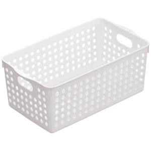 CESTO VAZADO WIDE BRANCO INO-4571