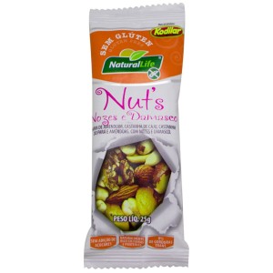 KODILAR NUTS NOZES E DAMASCO 25G
