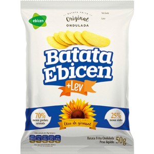 EBICEN BATATA FRITA +LEV ONDULADA 50G