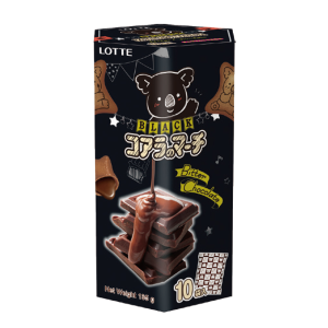 LOTTE BISCOITO KOALA CHOCOLATE AMARGO 33GR THAI