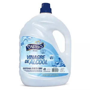 CASTELO VINAGRE DE ALCOOL 6% 5L