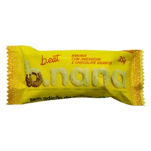 BEAT B.NANA C/AMENDOIM E CHOCOLATE BRANCO 35G