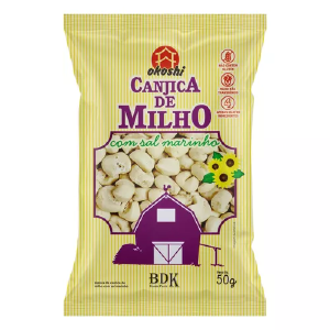 OKOSHI CANJICA MILHO C/SAL MARINHO 50G