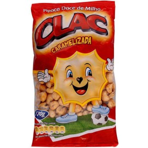 CLAC PIPOCA CARAMELIZADA 170G