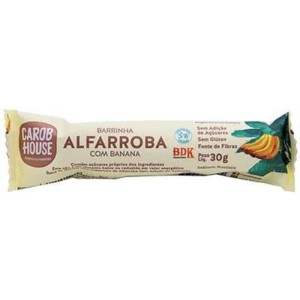 CAROB HOUSE ALFARROBA C/BANANA 30G