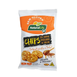KODILAR CHIPS ARROZ INT. MILHO SABOR MOSTARDA E MEL 70G