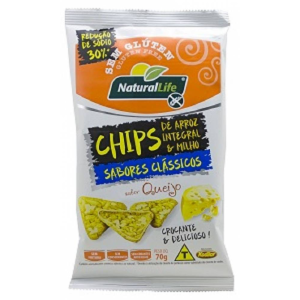 KODILAR CHIPS ARROZ INT. MILHO SABOR QUEIJO 70G