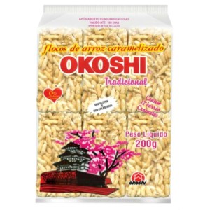 OKOSHI ARROZ CARAMELIZADO 200G