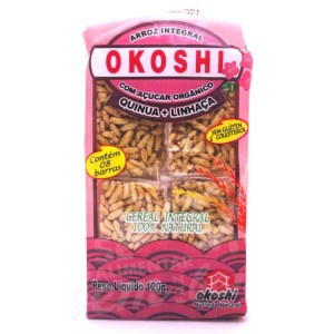 OKOSHI INTEGRAL QUINOA/LINHAÇA 120G