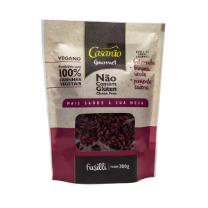 CASARAO FUSILI BETERRABA/BANANA/PIMENTA S/G 300G