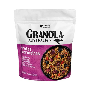 HARTS GRANOLA AUSTRALIA FRUTAS VERMELHAS 300G