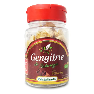 NATUREZA GENGIBRE CRISTALIZADO CANELA 40G