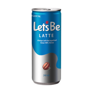 LOTTE LET´S BE CAFE LATTE 240ML