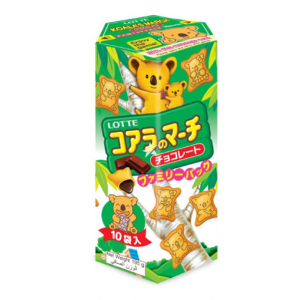 LOTTE BISCOITO KOALA CHOCOLATE 195GR THAI
