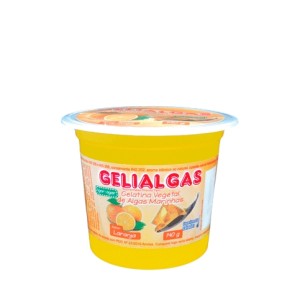  GELATINA DE ALGAS SABOR LARANJA 140G GELIALGAS