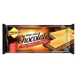 LOWCUCAR WAFER CHOCOLATE 115G