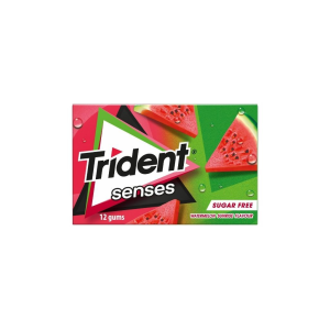 TRIDENT SENSES CHICLETE WATERMELON 23G