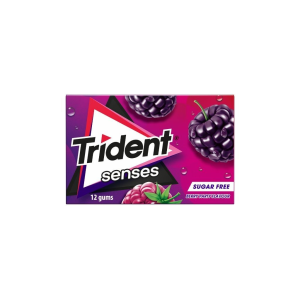 TRIDENT SENSES CHICLETE BERRY PARTY 23G